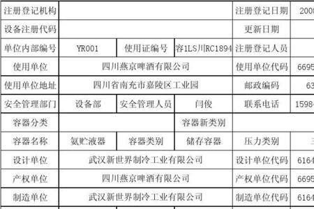 储能压力容器需要登记吗