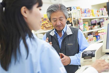 便利店收银员结账流程