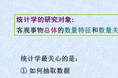 概率论与数理统计的区别