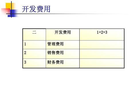 项目财务费属于什么费