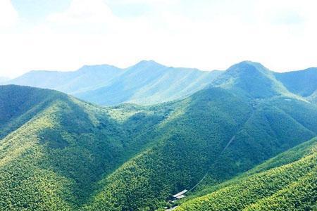 南山竹海吴越第一峰多高