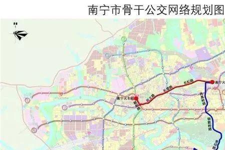 南宁5号地铁延长线线路图