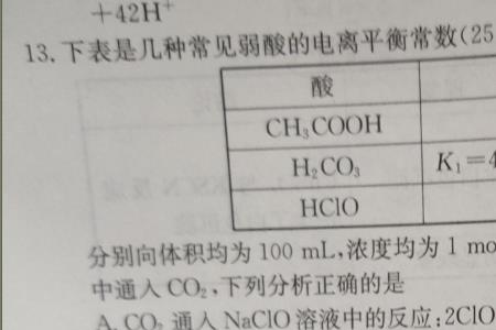 水的解离平衡常数公式