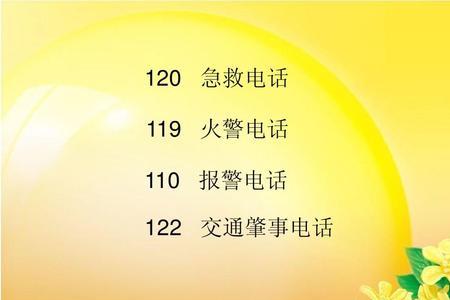 110数字编码的含义