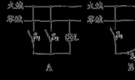 初中物理实验电路的导线接法