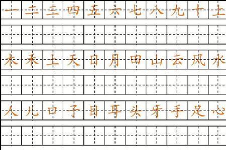 人口手足的足田字格