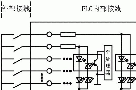 两线接近开关和plc的接法