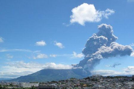 樱岛火山为什么有两个火山口