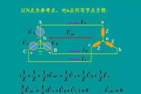 三相对称交流电路的瞬时功率为0