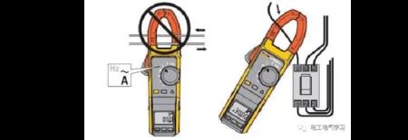 钳形电流表不用时放哪个档