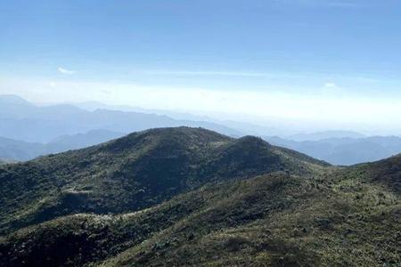 贺州十大高山海拔排名