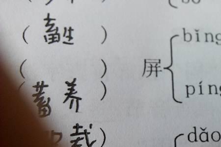 担的三声多音字组词