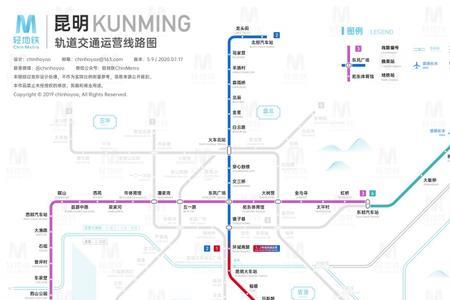 昆明地铁1.2号线哪些站有洗手间