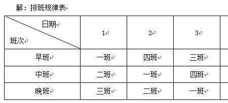 四组八人24小时怎样倒班合理