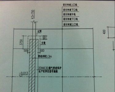 管道图纸e和w表示什么意思