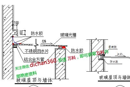 雨棚防水的最好方法