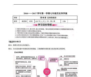 七年级历史政治重要吗