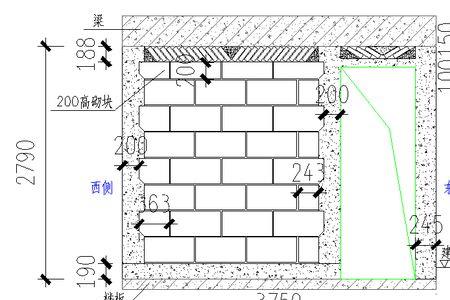 砌筑墙体拉片设置规范