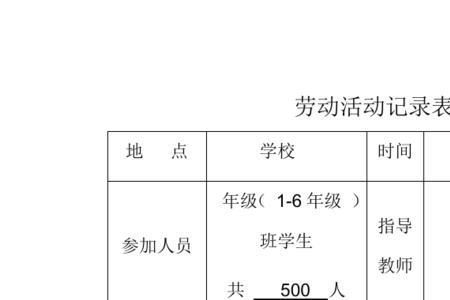 一年级劳动素养评价表怎么填