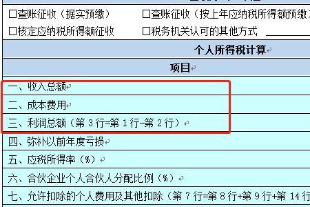 河南省查账征收怎么申报