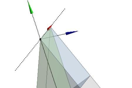 那个三棱柱怎么建系