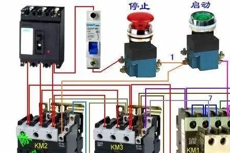 55kw电机星三角降压启动全过程