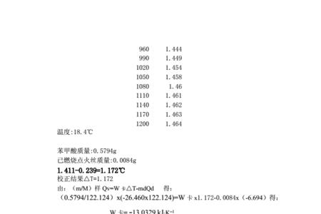 乙酸的燃烧热