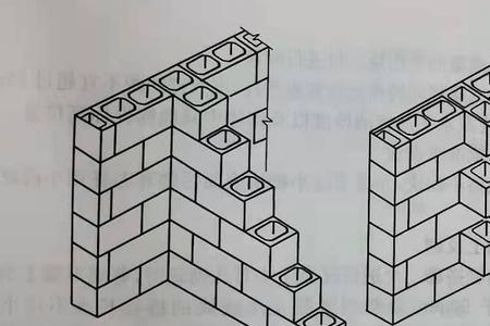 砖砌体公母槎的砌筑方法