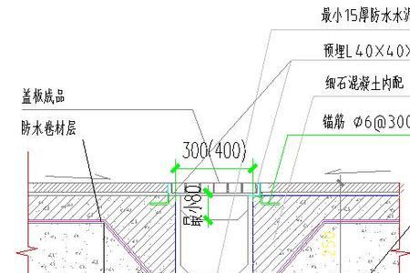 别墅屋顶排水沟凹槽做法