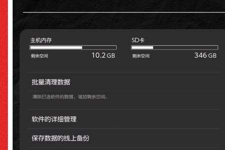 switch lite怎么看多少内存
