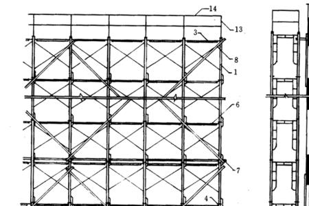 脚手架八字撑规范