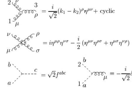 量子力学的公式