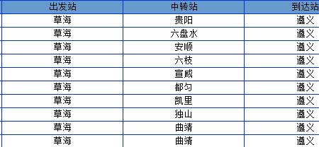 遵义到赤水有高铁吗