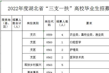 2022年三支一扶报考时间