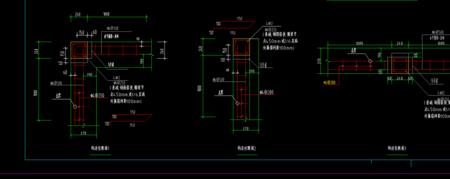 构造柱配筋图怎么看