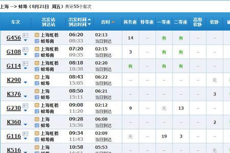 宣城到蚌埠汽车时刻表