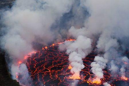 重庆火山爆发的地点