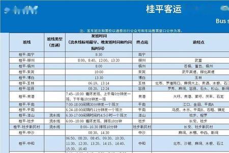 广西贵港平南至钦州几点发车