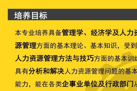 人事管理是什么专业