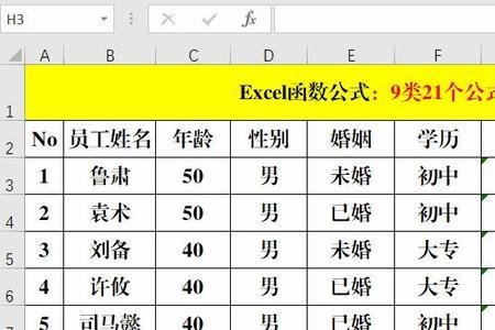 EXCEL中常用函数列表有几个函数