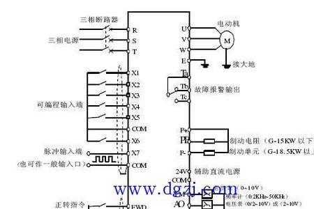 ev4300变频器怎么接电机