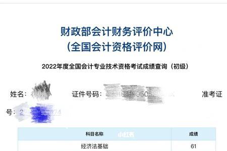 初级会计有人复查分数成功了