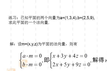 知道两点求向量怎么求