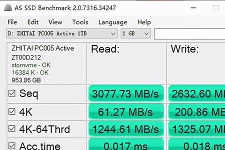 硬盘读取速度100mb