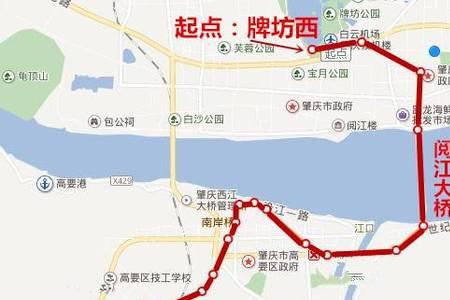 肇庆27路公交线路