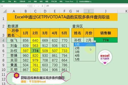 getpivotdata函数报错的原因