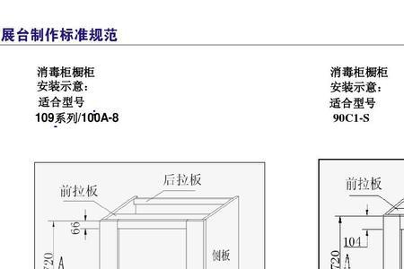 橱柜尺寸和柜体怎么分割