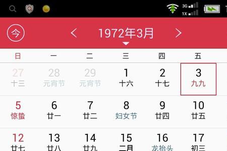 1972年5月初6是阳历的几月几日