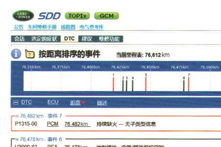 路虎揽运凸轮轴传感器故障