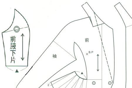 平肩袖袖子要挑多少针